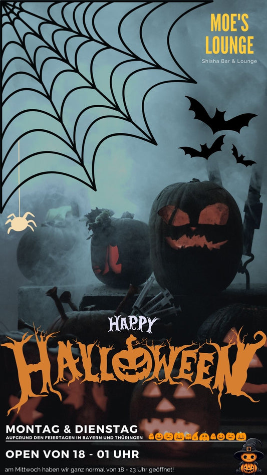 Gruselig Gute Nachrichten: Happy Halloween bei Moe's Lounge!