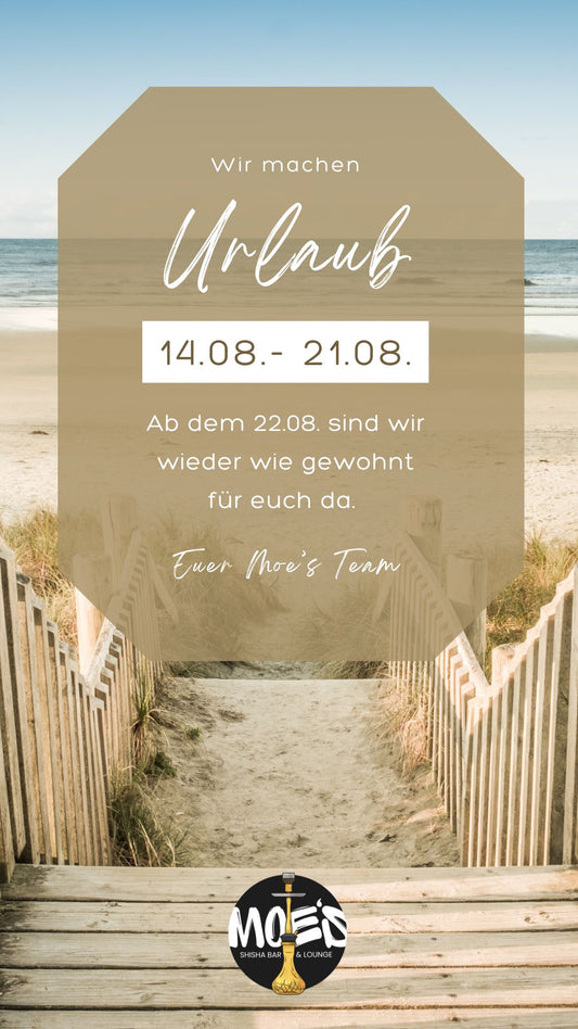 Wir machen Urlaub 💨🏖️