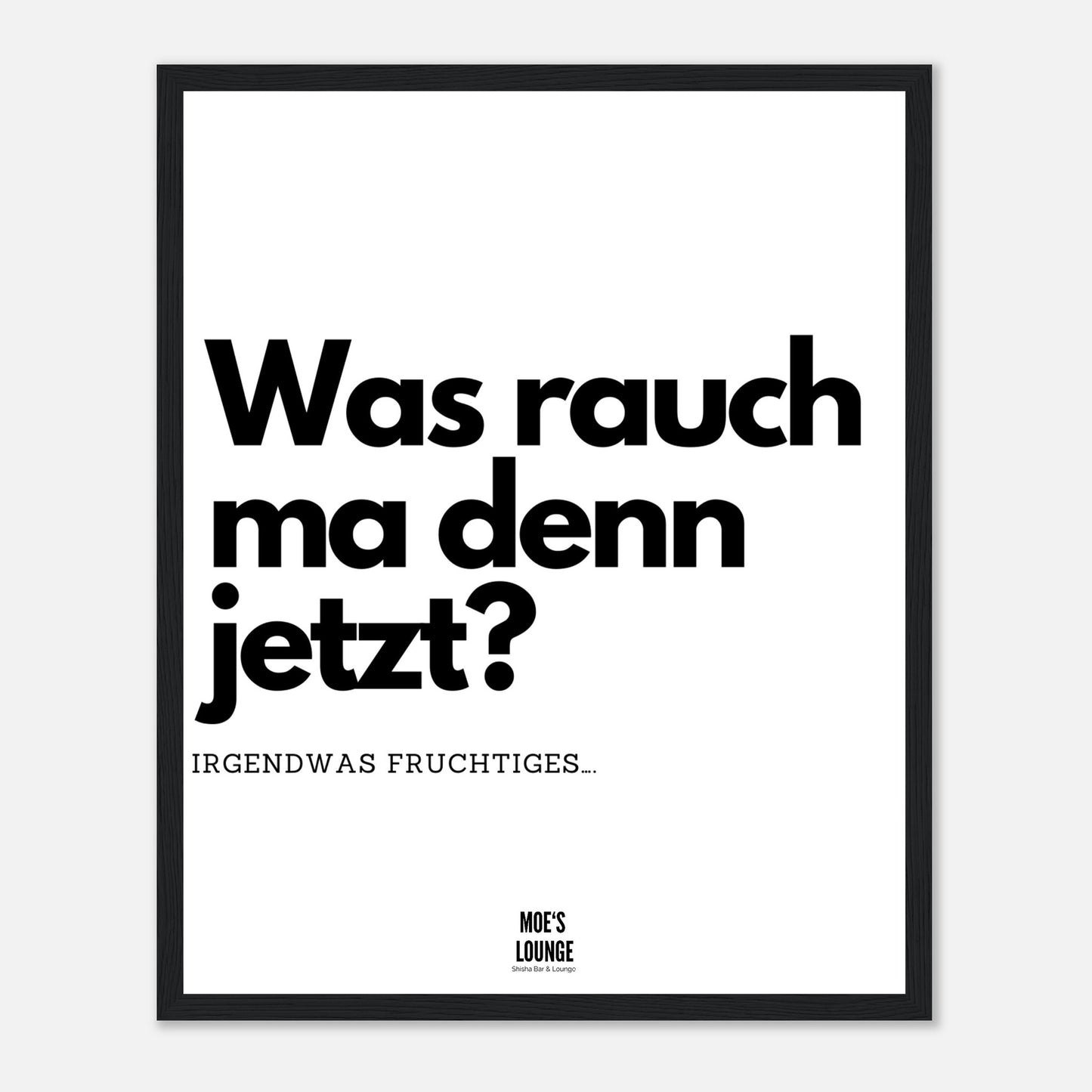 40x50 Poster mit Rahmen